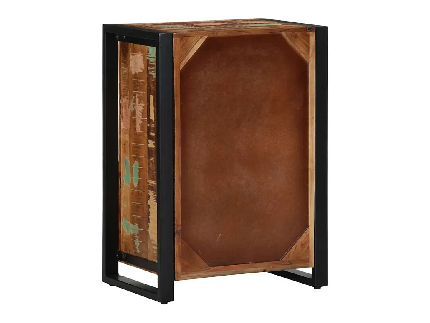 Aparador de madera maciza reciclada 50x35x70 cm