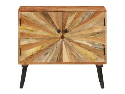 Aparador de madera maciza de mango 85x30x75 cm ES17451