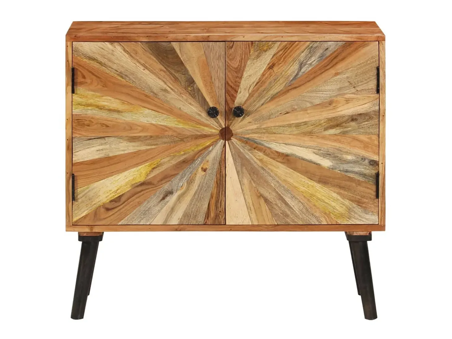 Aparador de madera maciza de mango 85x30x75 cm ES17451