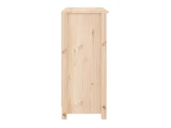 Aparador de madera maciza de pino 70x35x80 cm ES71976