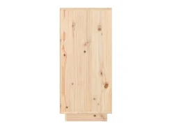 Aparador de madera maciza de pino 110x34x75 cm ES23008
