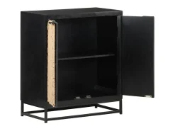 Aparador de madera maciza de mango 60x35x70 cm ES64027