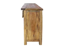 Aparador de madera maciza reciclada 75x30x65 cm ES21352