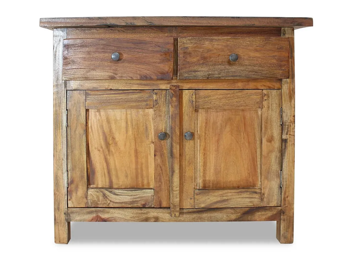 Aparador de madera maciza reciclada 75x30x65 cm ES21352