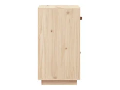 Aparador de madera maciza de pino 34x40x75 cm