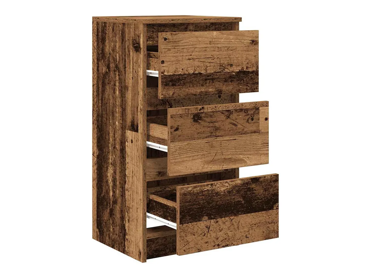 Aparador de madera vieja 37,5x35x76 cm Madera procesada