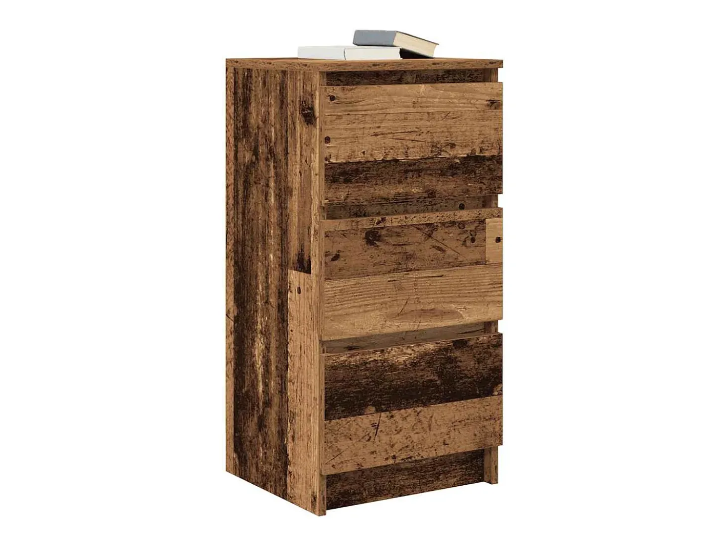 Aparador de madera vieja 37,5x35x76 cm Madera procesada