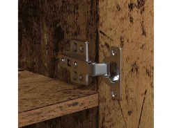 Aparador de madera vieja 70x42,5x185 cm madera contrachapada