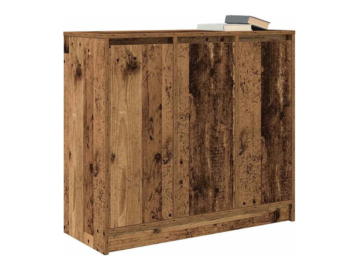 Aparador de madera vieja 85x34x76 cm madera de ingeniería