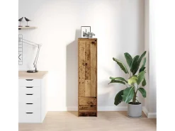 Aparador de madera vieja 29,5x34x119,5 cm Madera de ingeniería
