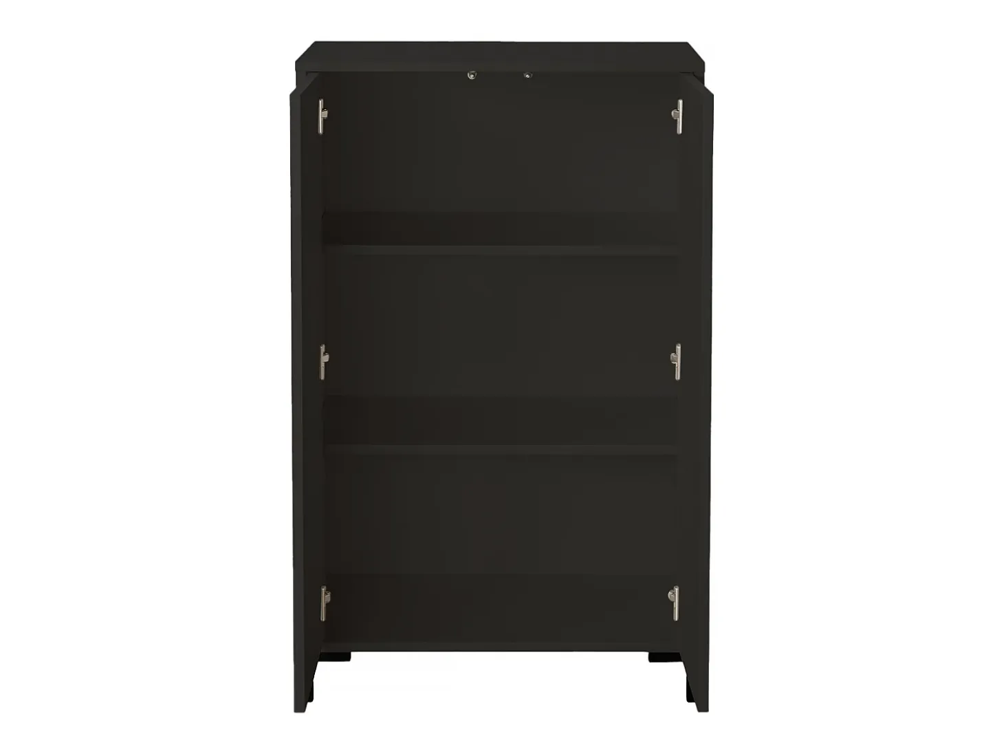 Aparador de MDF con 2 puertas decorativas con motivo en verdes naturales