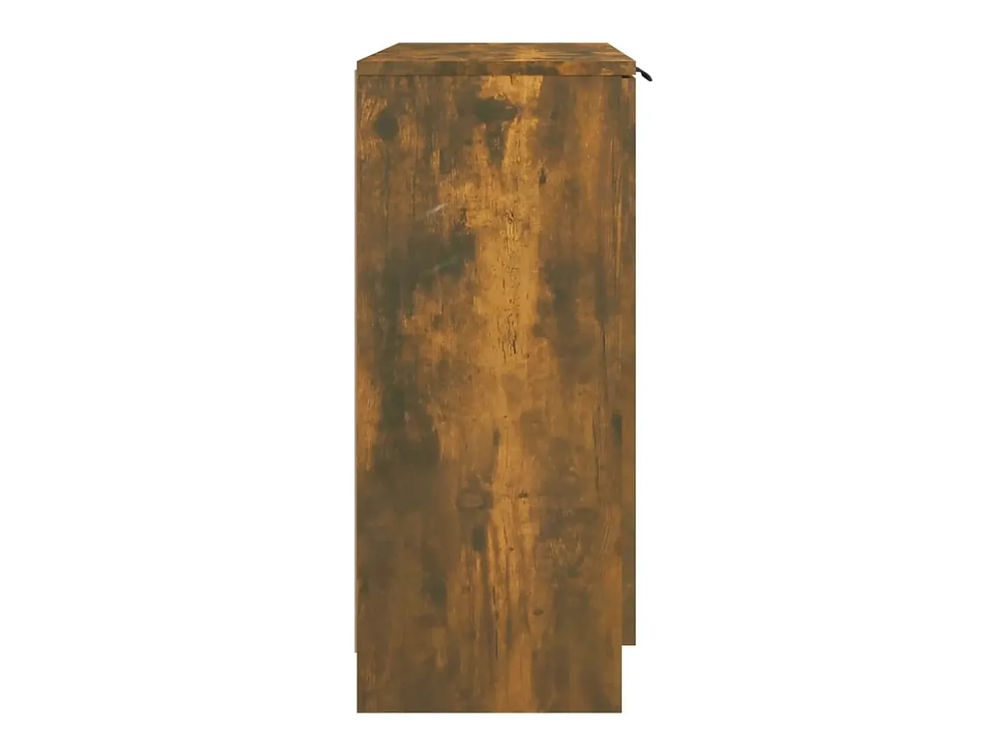 Aparador de roble ahumado 60x30x70 cm Madera de ingeniería