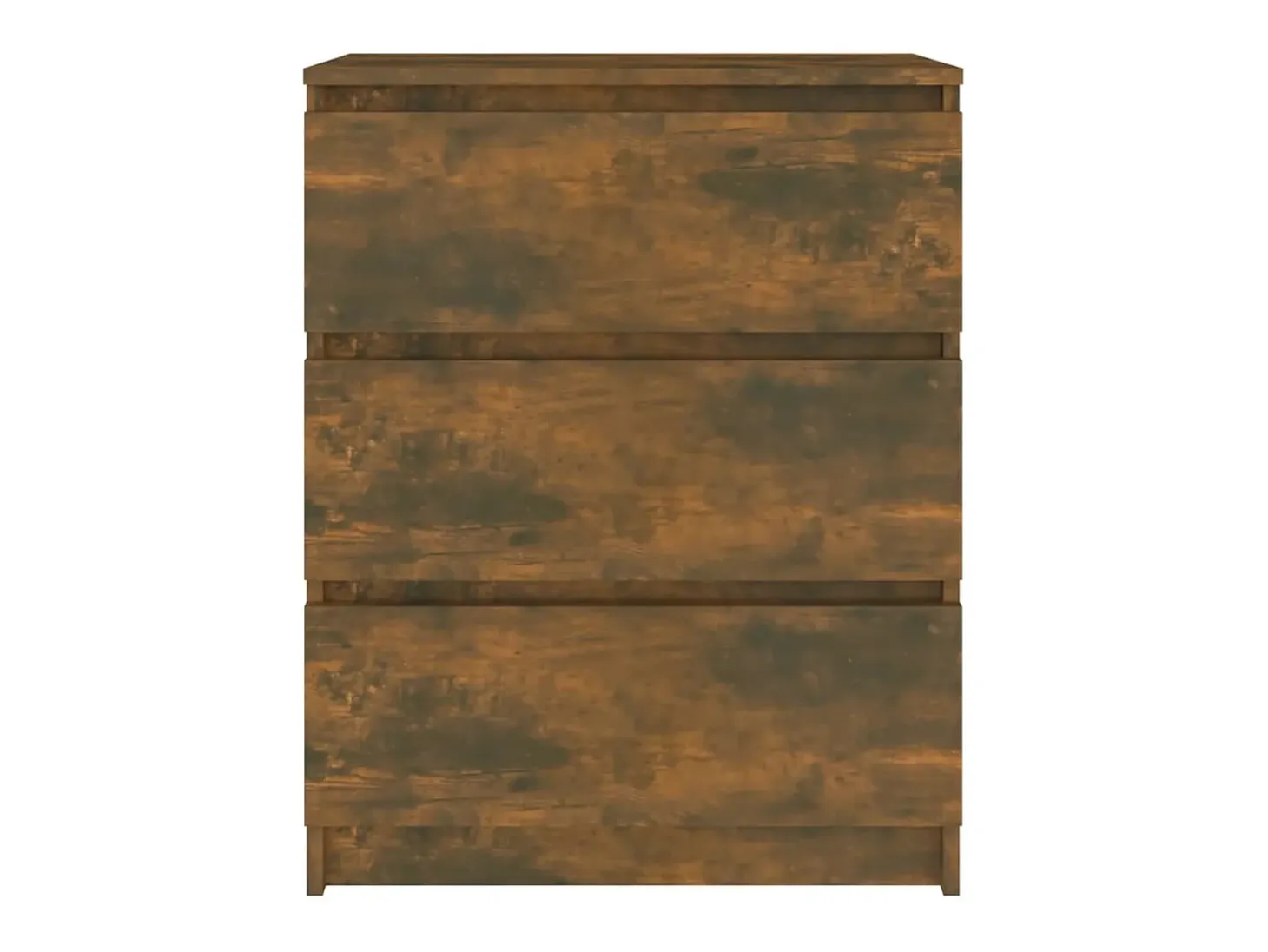 Aparador de roble ahumado 60x35x76 cm Madera de ingeniería