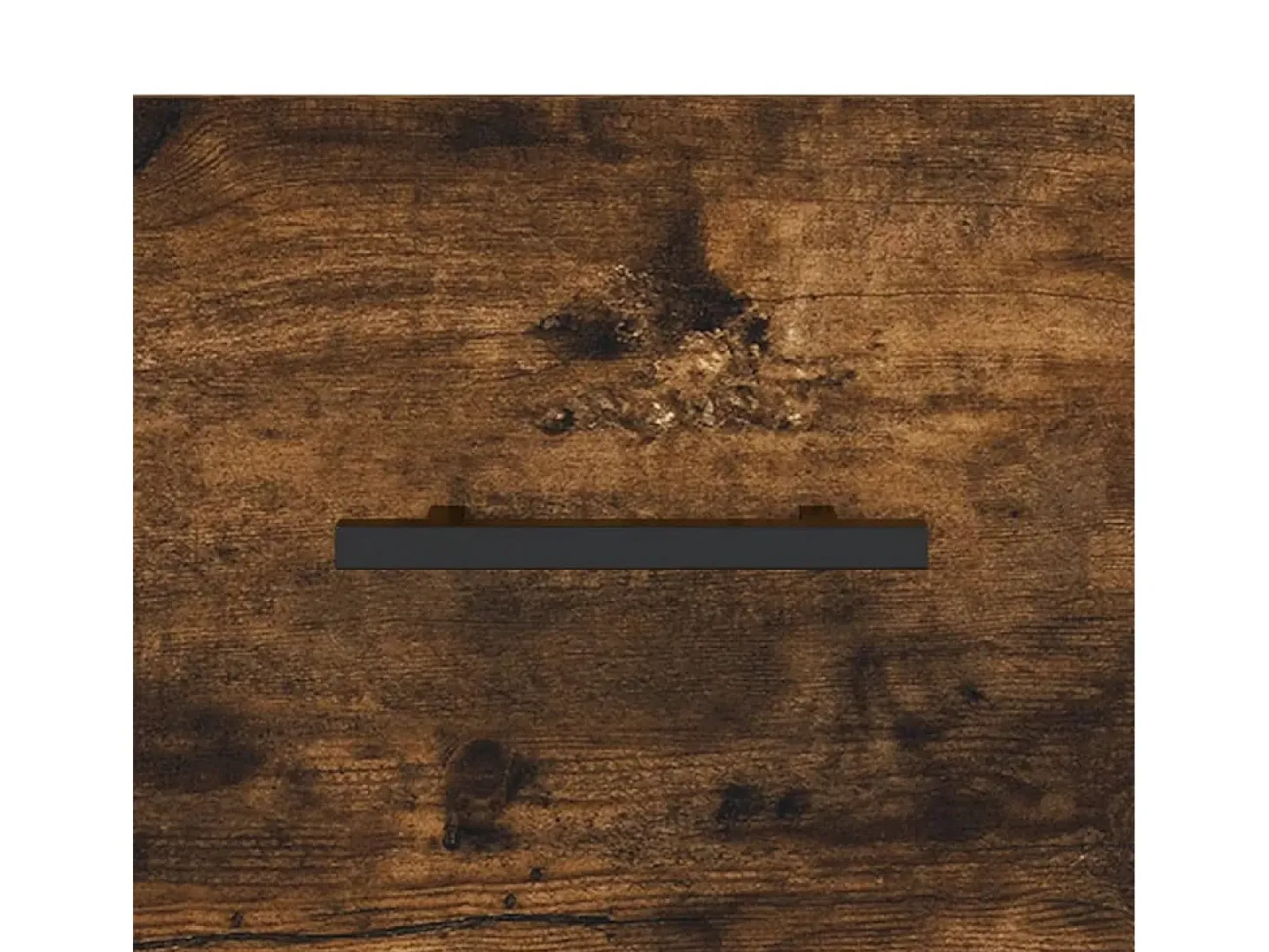 Aparador de roble ahumado 100x36x60 cm madera de ingeniería