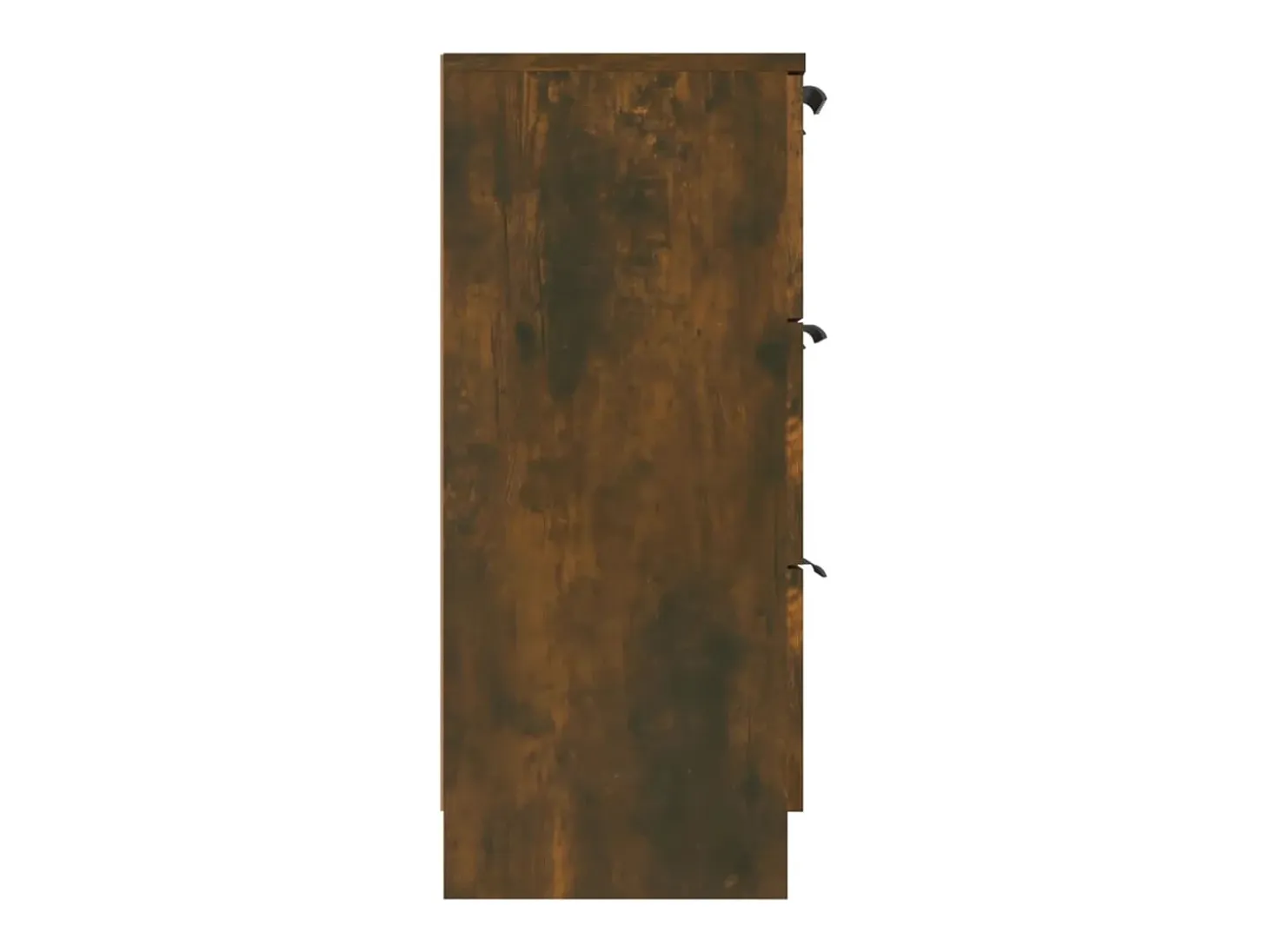 Aparador de roble ahumado 60x30x70 cm Madera de ingeniería