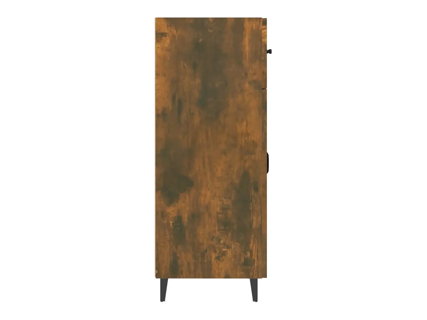 Aparador de roble ahumado 69,5x34x90 cm madera de ingeniería