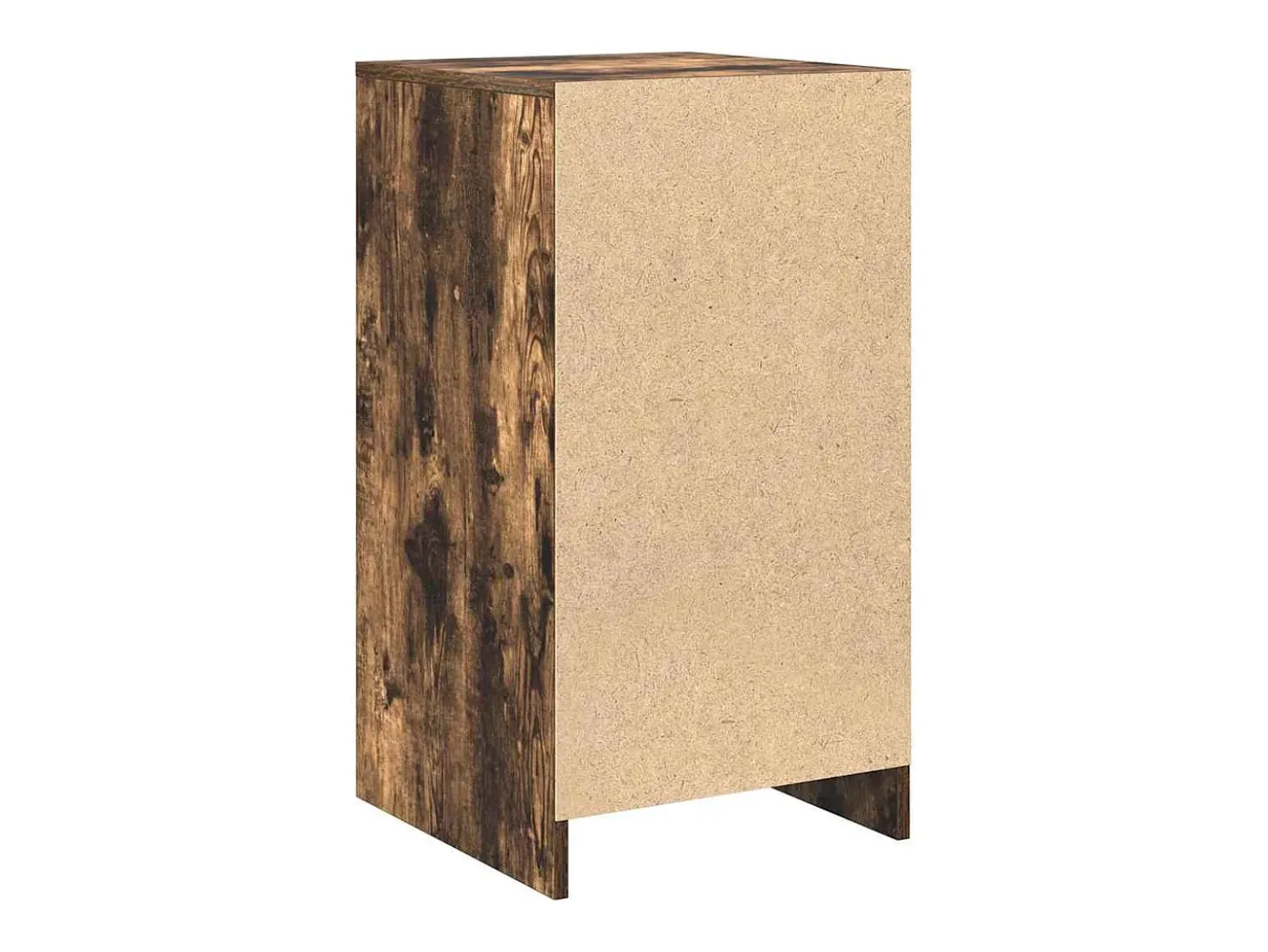 Aparador de roble ahumado 40 x 40,5 x 75 cm Madera de ingeniería