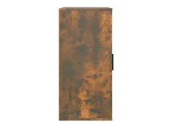 Aparador de roble ahumado 40x33x70 cm Madera de ingeniería
