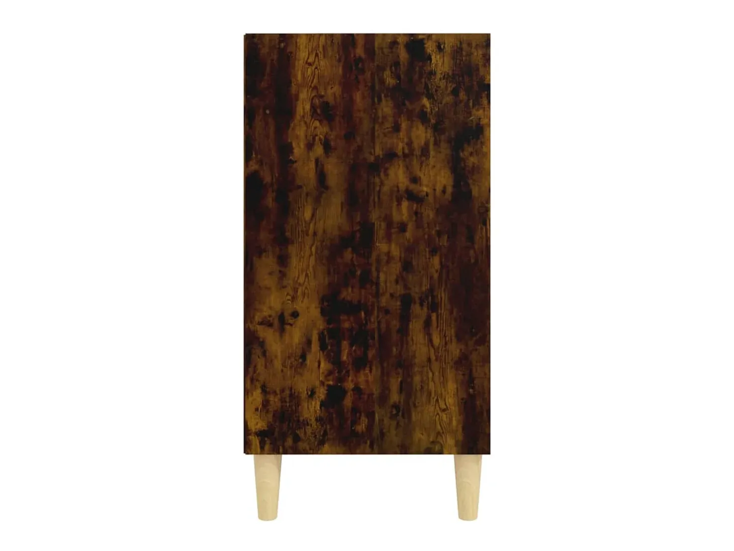 Aparador de roble ahumado 57x35x70 cm madera de ingeniería