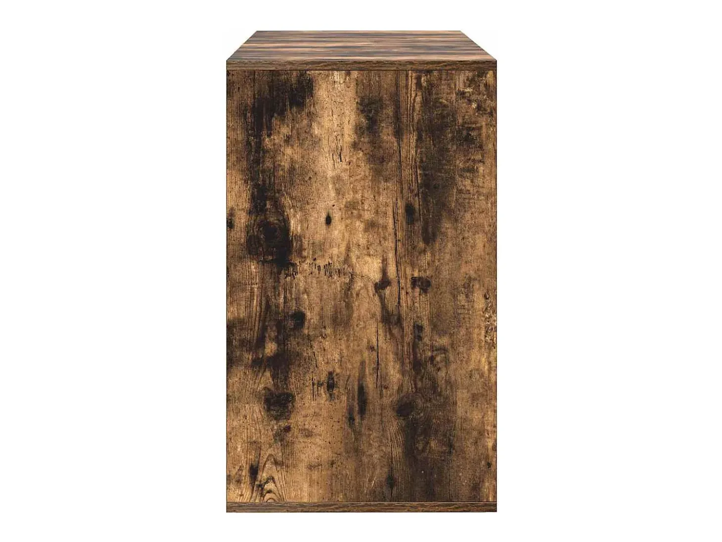 Aparador de roble ahumado 120x41x75 cm Madera de ingeniería
