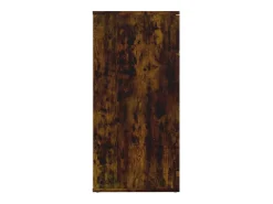 Aparador de roble ahumado 80x36x75 cm Madera de ingeniería