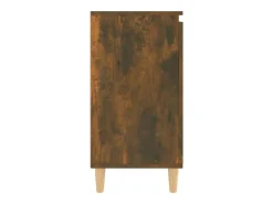 Aparador de roble ahumado 60x35x70 cm Madera de ingeniería