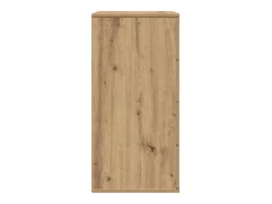 Aparador de roble artesanal 60 x 39 x 80 cm Madera de ingeniería