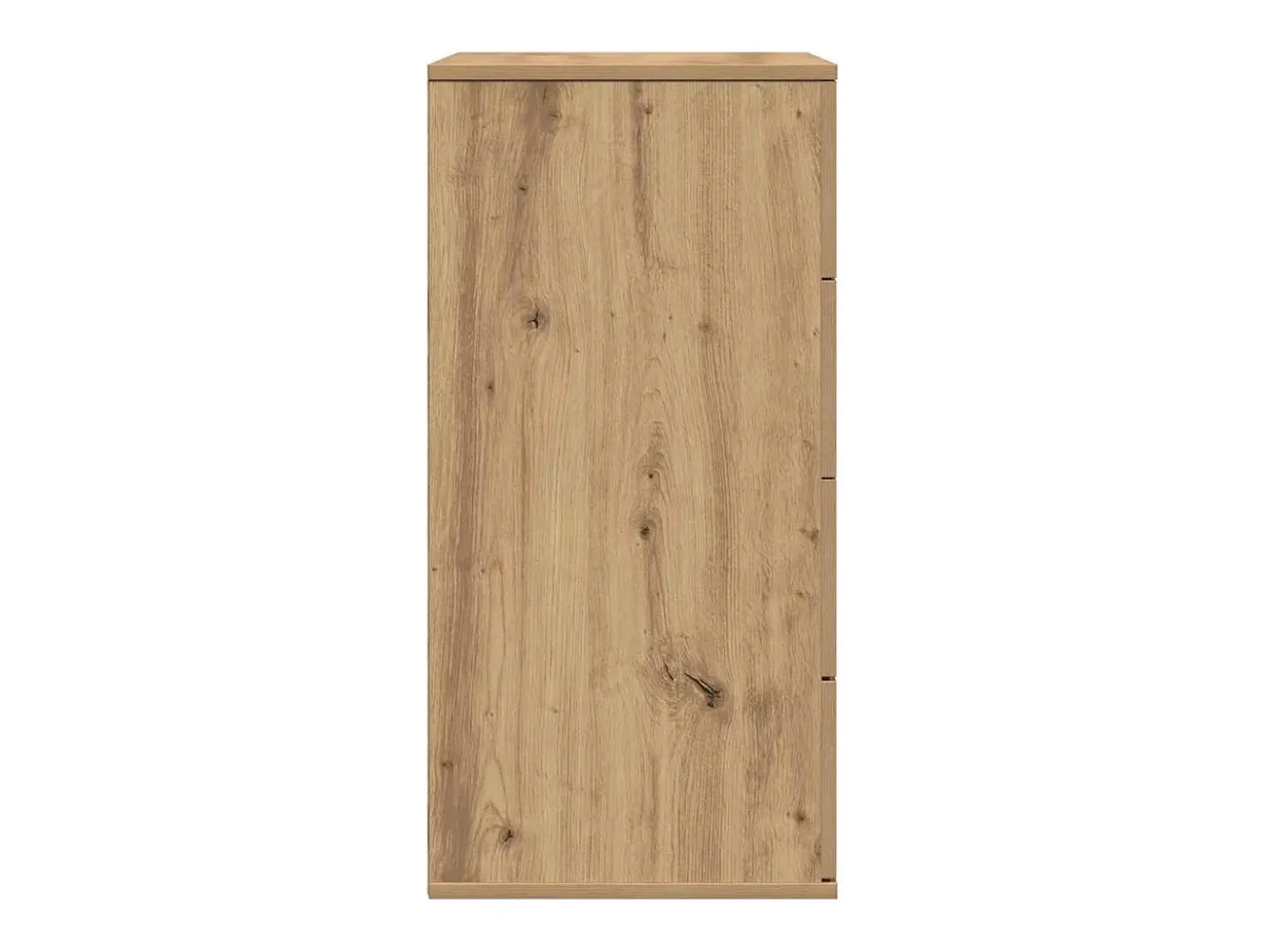 Aparador de roble artesanal 60 x 39 x 80 cm Madera de ingeniería