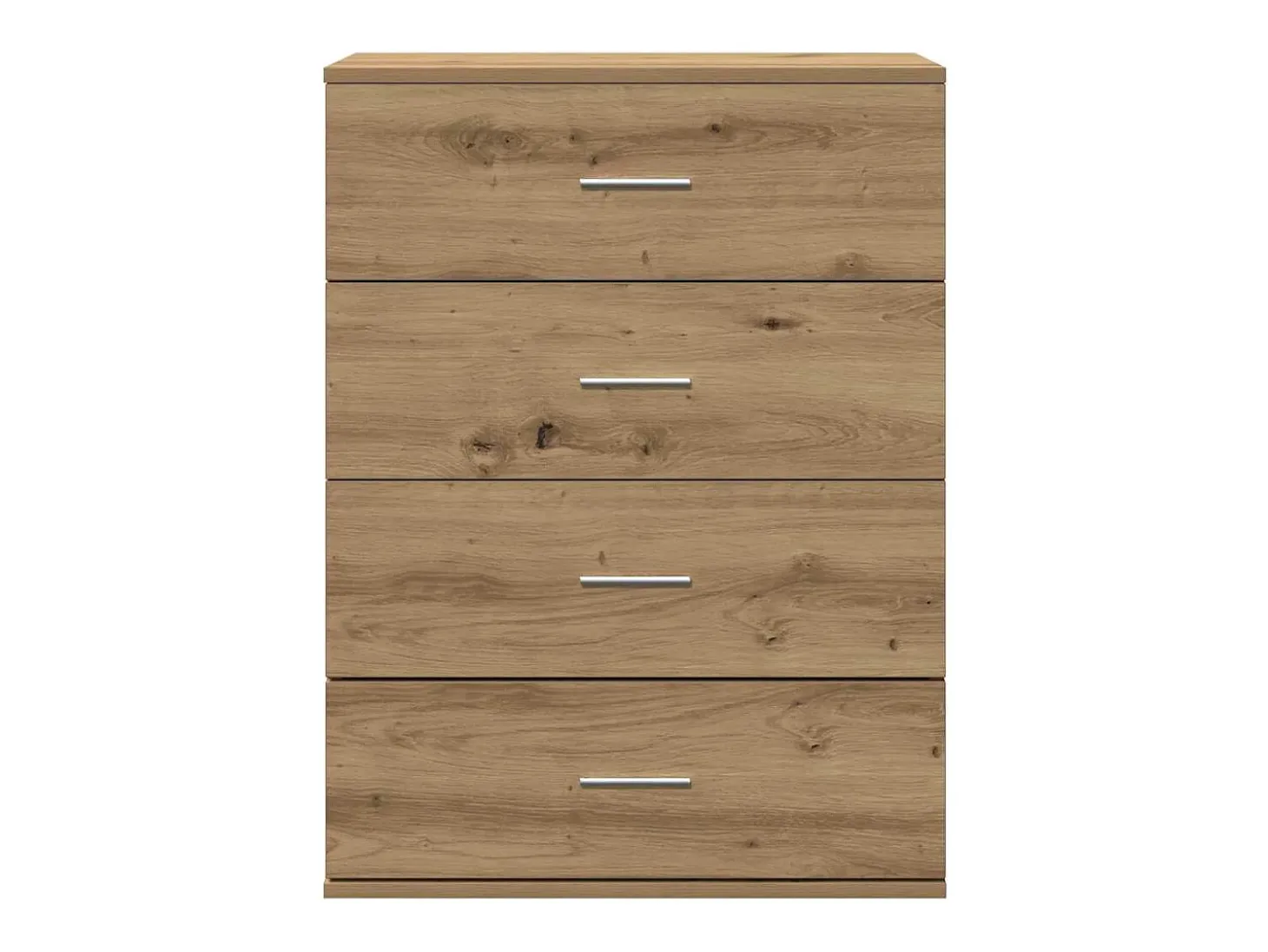 Aparador de roble artesanal 60 x 39 x 80 cm Madera de ingeniería