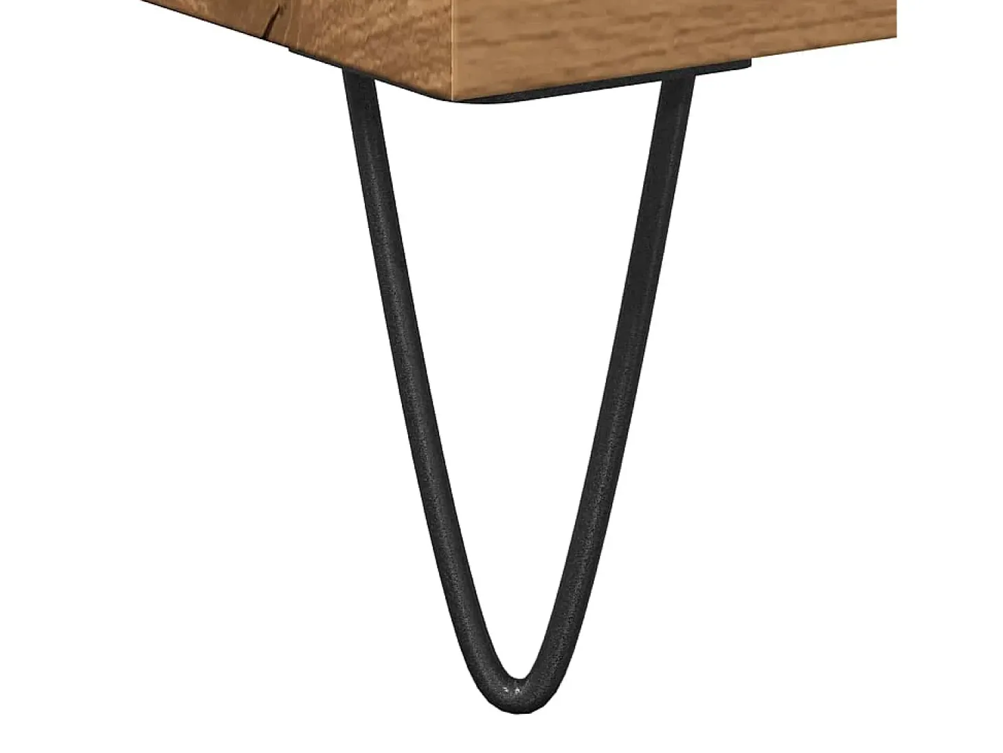 Aparador de roble artesanal 104x35x70 cm madera de ingeniería