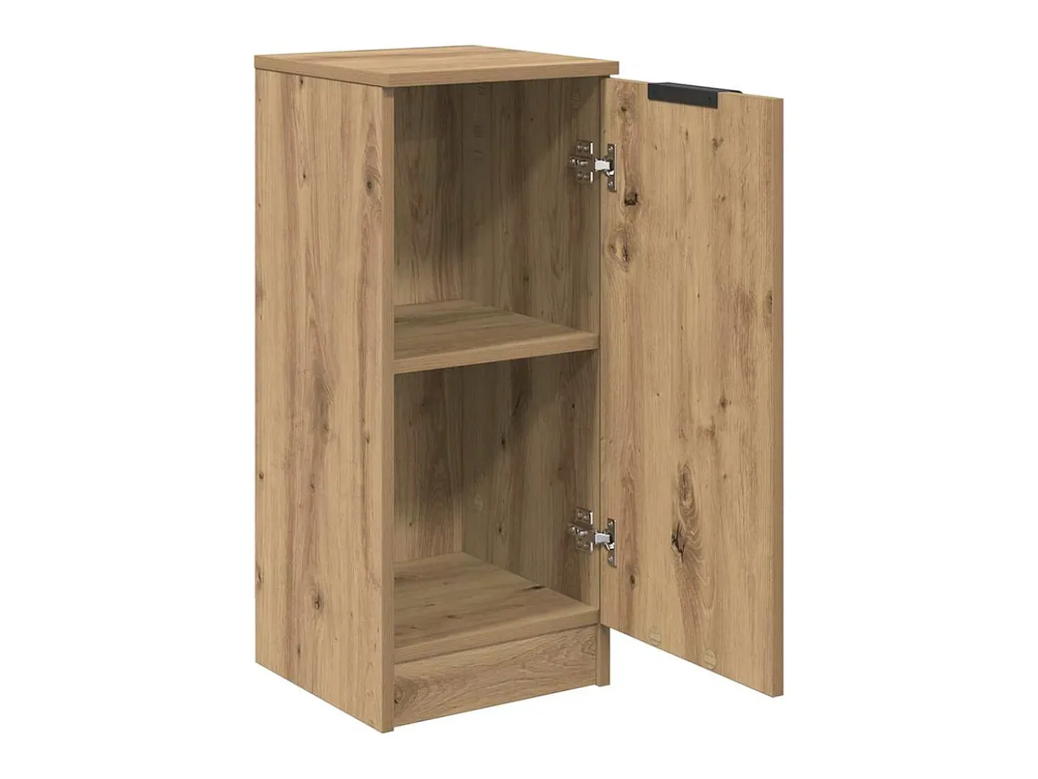 Aparador de roble artesanal 30 x 30 x 70 cm Madera de ingeniería