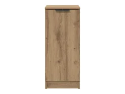 Aparador de roble artesanal 30 x 30 x 70 cm Madera de ingeniería
