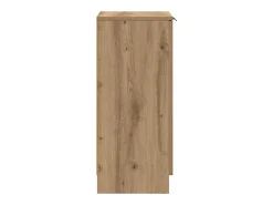 Aparador de roble artesanal 30 x 30 x 70 cm Madera de ingeniería