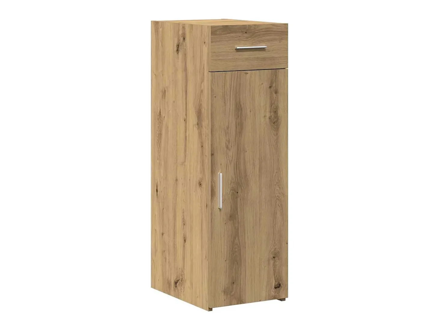 Aparador de roble artesanal 30x42,5x93 cm Madera de ingeniería
