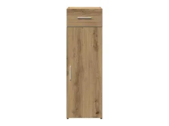 Aparador de roble artesanal 30x42,5x93 cm Madera de ingeniería