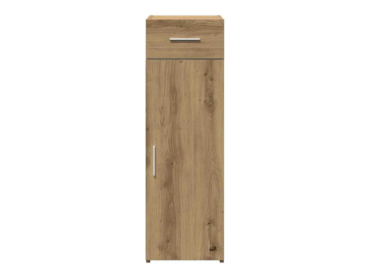 Aparador de roble artesanal 30x42,5x93 cm Madera de ingeniería