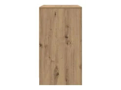 Aparador de roble hecho a mano 70 x 41 x 75 cm Madera de ingeniería