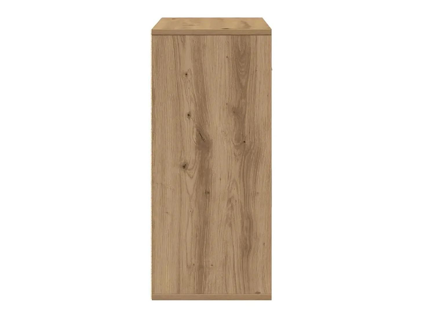 Aparador de roble hecho a mano 60 x 31 x 70 cm Madera de ingeniería