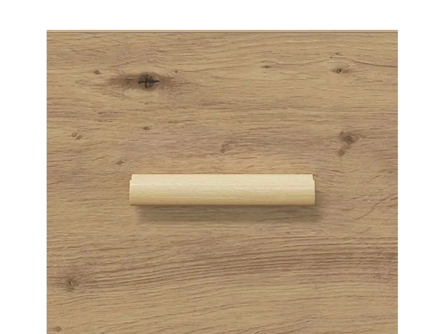 Aparador de roble hecho a mano 34 x 69,5 x 90 cm Madera de ingeniería