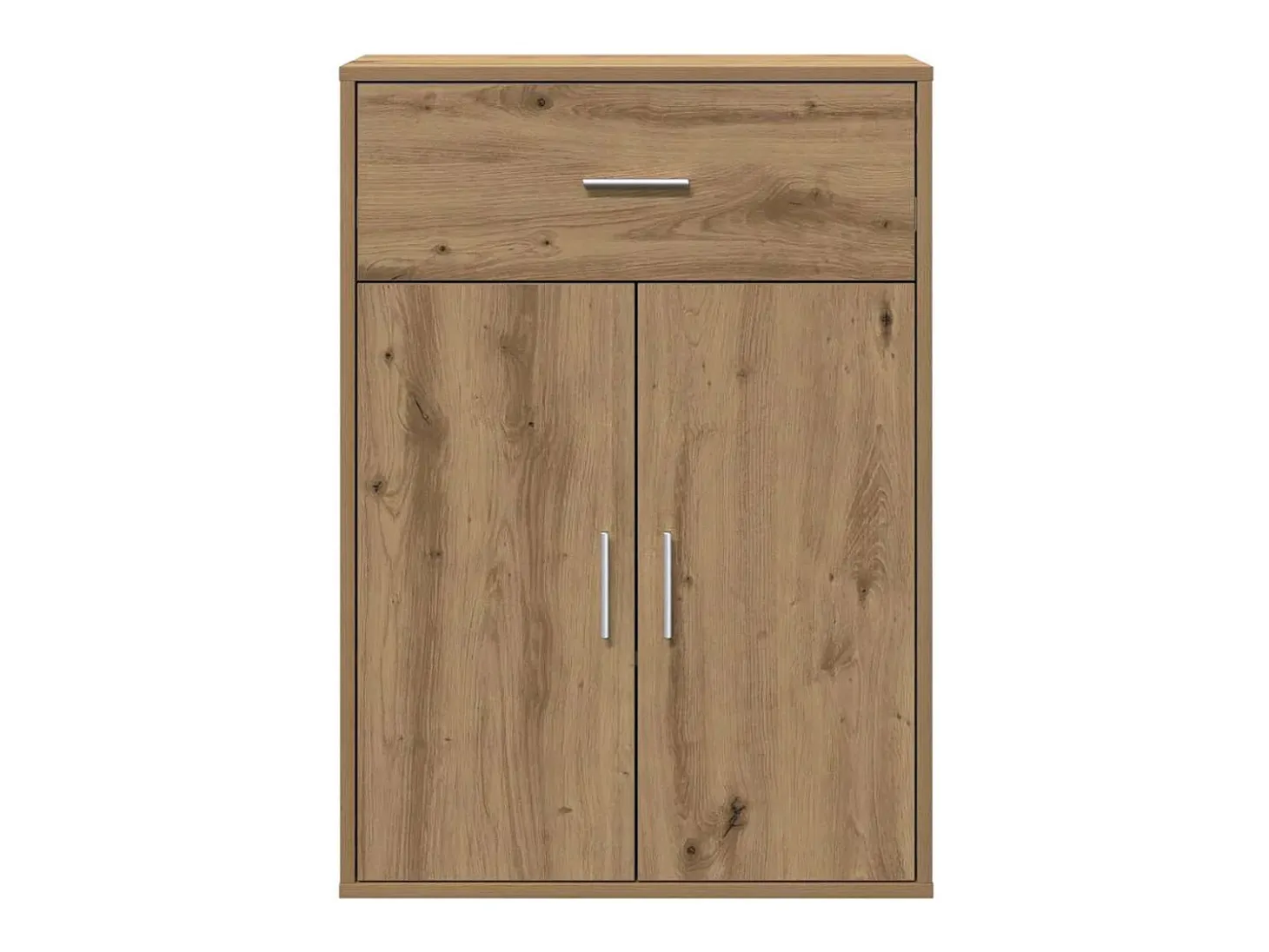 Aparador de roble hecho a mano 79 x 38 x 80 cm Madera de ingeniería