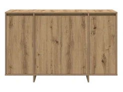 Aparador de roble Madera de ingeniería hecha a mano 120 x 41 x 75 cm