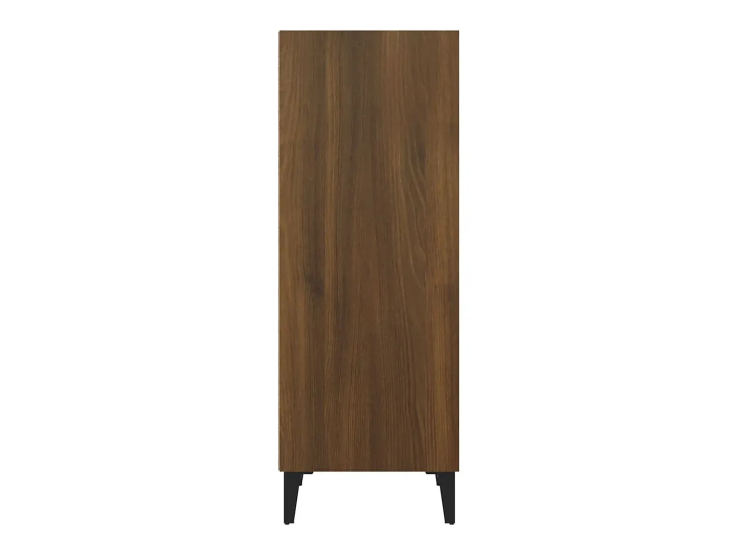 Aparador de roble marrón 34,5x32,5x90 cm madera de ingeniería