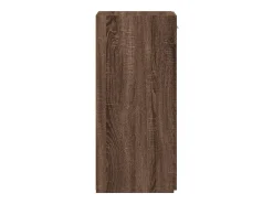 Aparador de roble marrón 30x42,5x93 cm madera de ingeniería