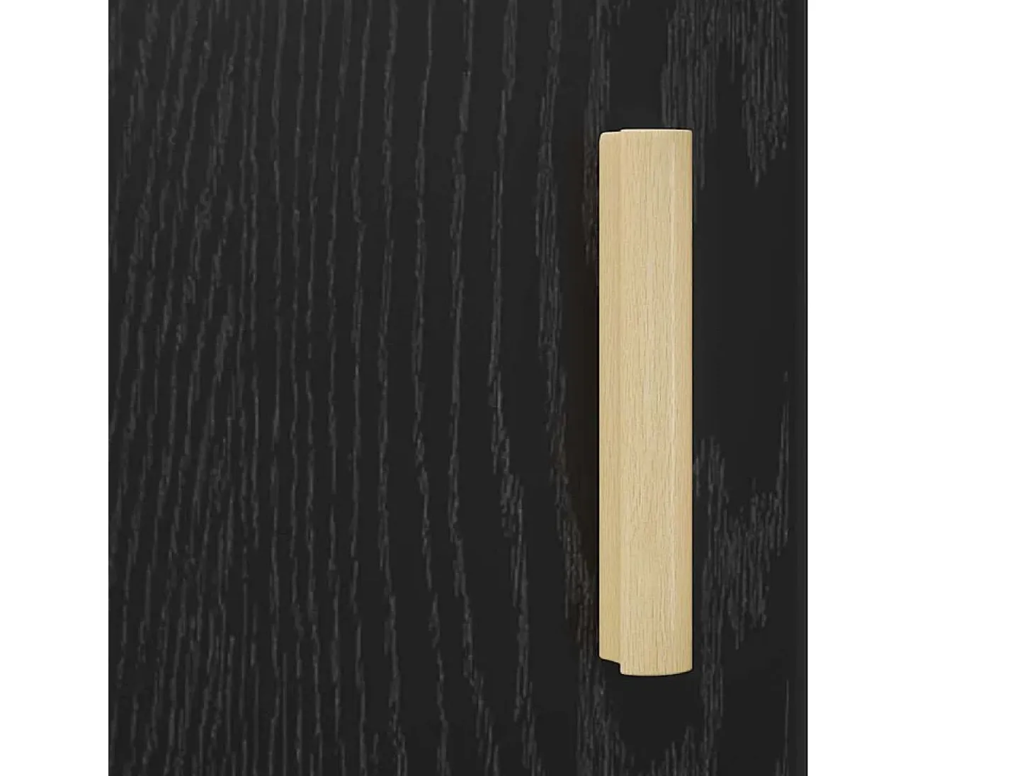 Aparador de roble negro 34,5 x 34 x 90 cm Madera de ingeniería