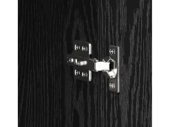 Aparador de roble negro 34,5 x 34 x 90 cm Madera de ingeniería