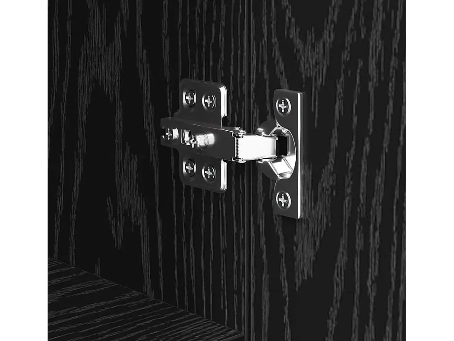 Aparador de roble negro 30 x 30 x 70 cm Madera de ingeniería
