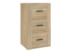 Aparador de roble Sonoma 40x33x70 cm Madera de ingeniería