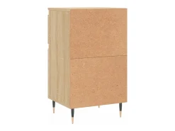 Aparador de roble Sonoma 40x35x70 cm madera de ingeniería