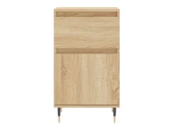 Aparador de roble Sonoma 40x35x70 cm madera de ingeniería