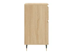 Aparador de roble Sonoma 40x35x70 cm madera de ingeniería